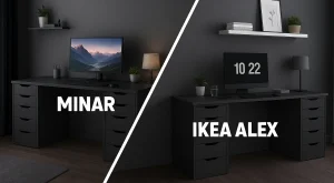 Ikea Alex masa vs. Minar Alen masa – Mantıklı düşünürsek…