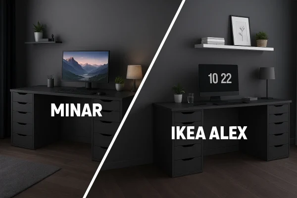 Ikea Alex masa vs. Minar Alen masa – Mantıklı düşünürsek…