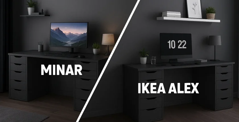 Ikea Alex masa vs. Minar Alen masa – Mantıklı düşünürsek…